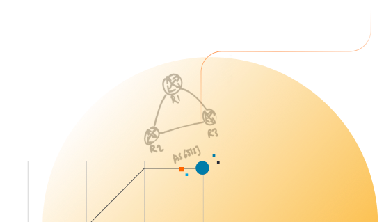 half circle with low opacity diagram on top